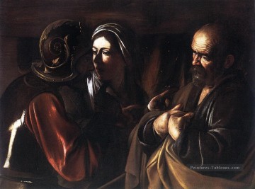  caravage - Le déni de St Peter Caravaggio